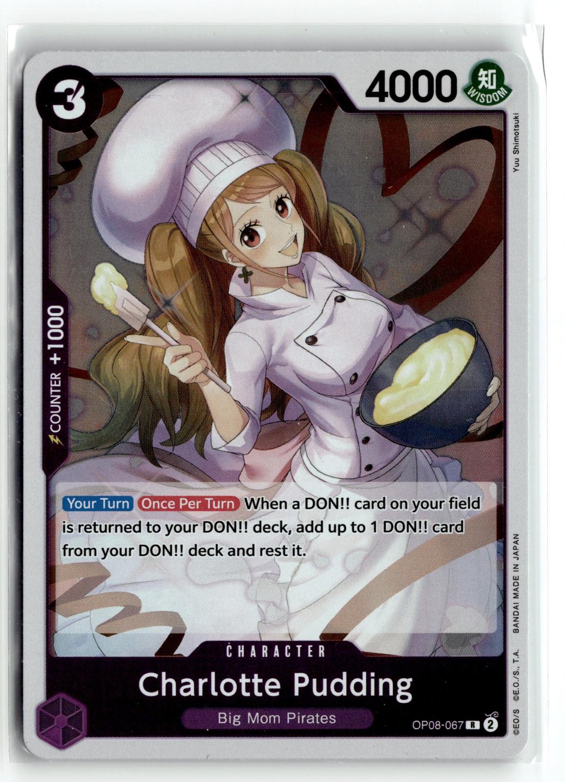 One_piece tcg Premium Booster -The Best- Vol. 2 #OP08-067 Charlotte Pudding