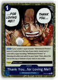 One_piece tcg Two Legends #OP08-053 Thank You...for Loving Me!!