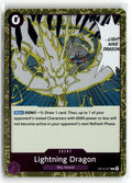One_piece tcg Adventure on Kami's Island #OP15-077 Lightning Dragon