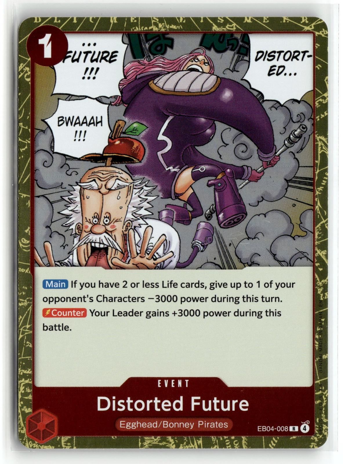 One_piece tcg Adventure on Kami's Island #EB04-008 Distorted Future