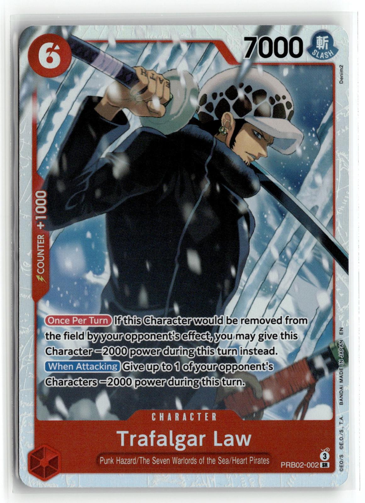 Premium Booster -The Best- Vol. 2 #PRB02-002 Trafalgar Law
