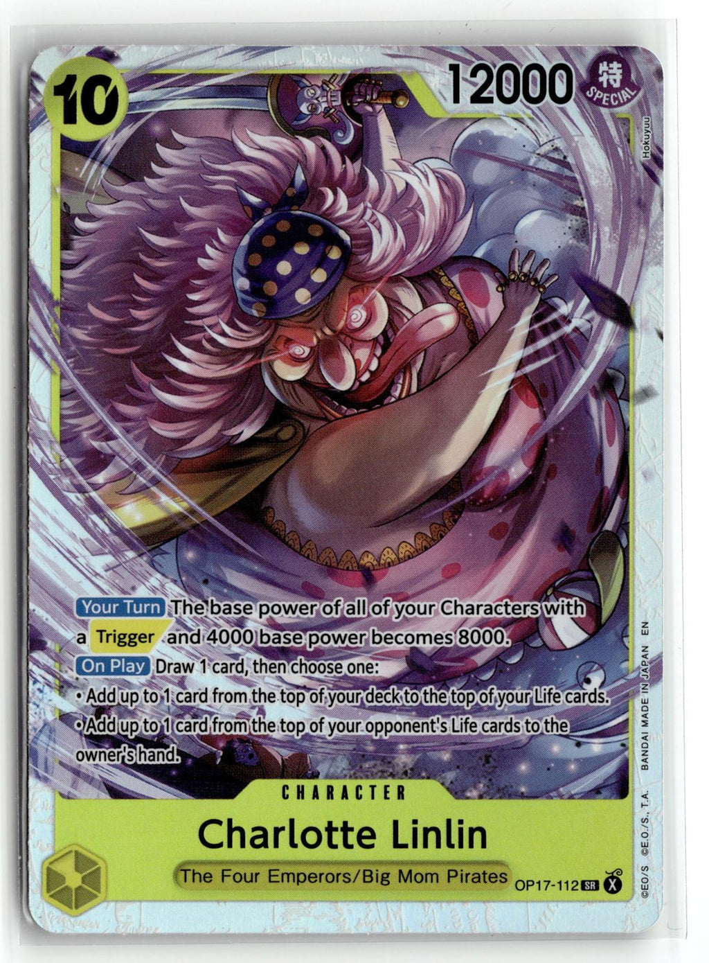 The World's Strongest Warriors #OP17-112 Charlotte Linlin (112)