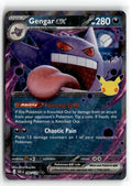 Pokemon tcg ME: 30th Celebration #090/128 Gengar ex