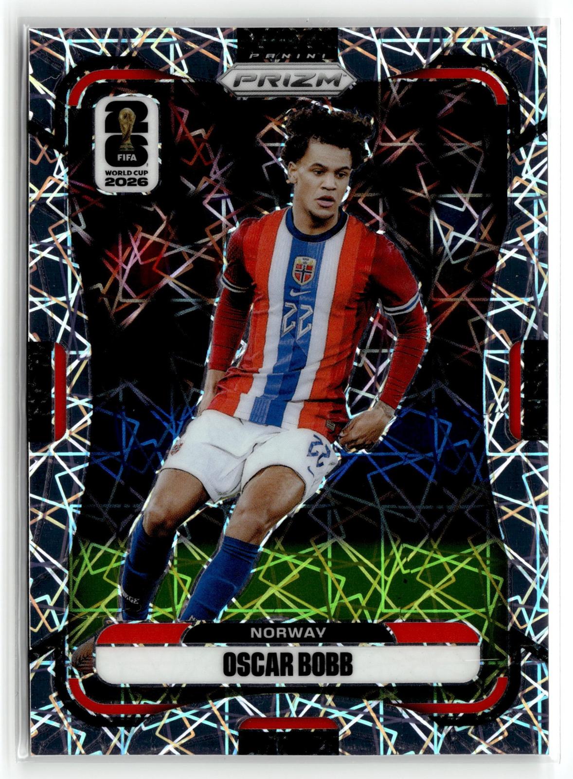 2026 Panini Prizm FIFA World Cup #329 Oscar Bobb Lazer Prizm