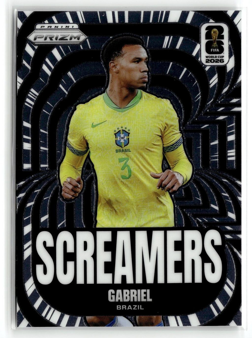 2026 Panini Prizm FIFA World Cup #20 Gabriel Screamers Silver Prizm