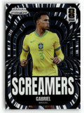 2026 Panini Prizm FIFA World Cup #20 Gabriel Screamers Silver Prizm