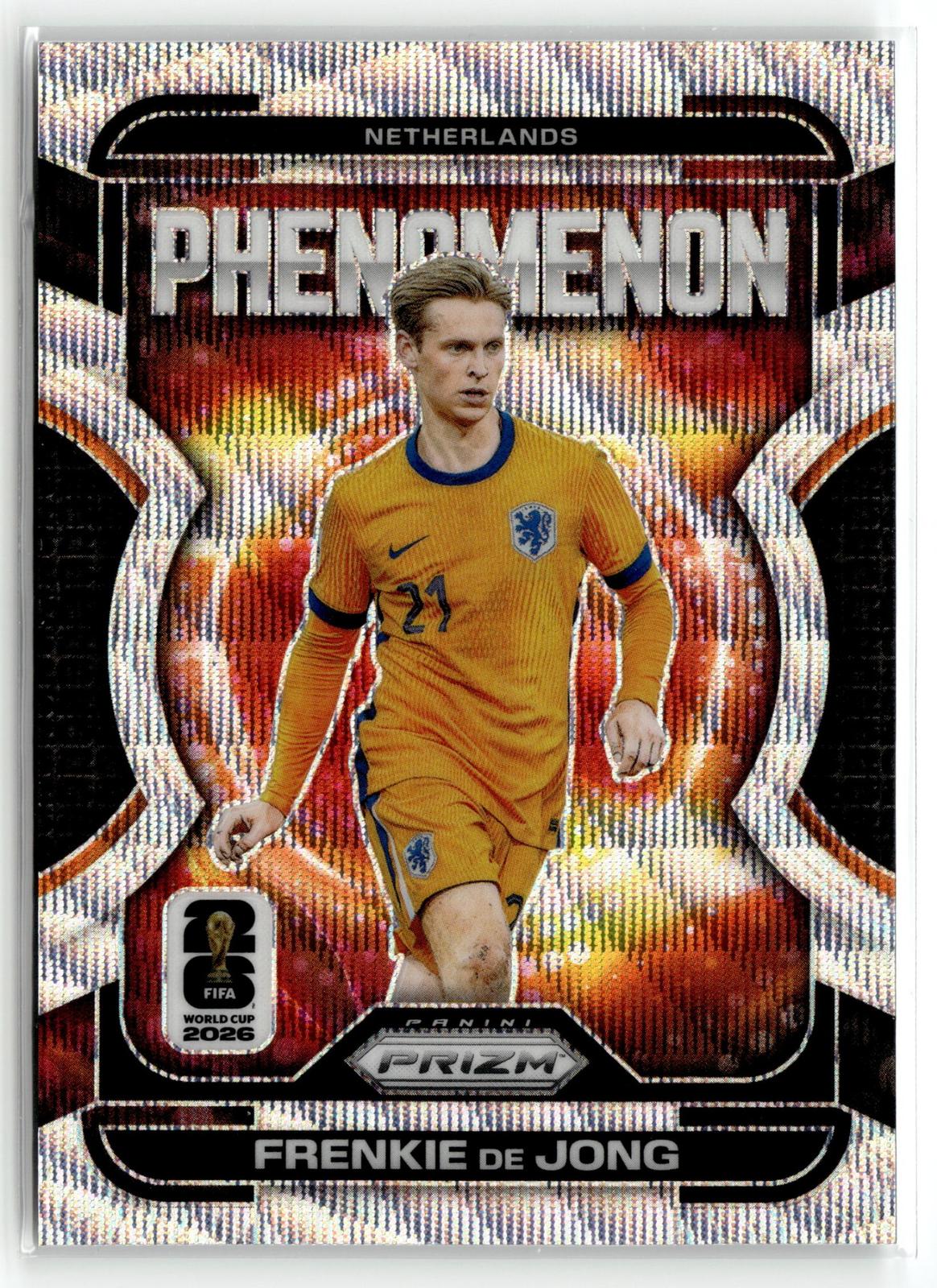 #3 Frenkie de Jong 2026 Panini Prizm FIFA World Cup