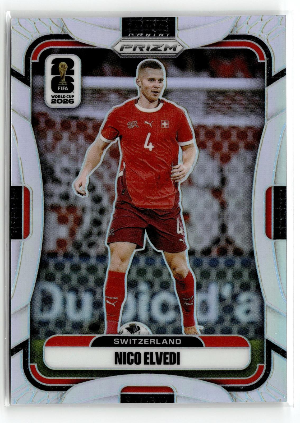 2026 Panini Prizm FIFA World Cup #423 Nico Elvedi Silver Prizm