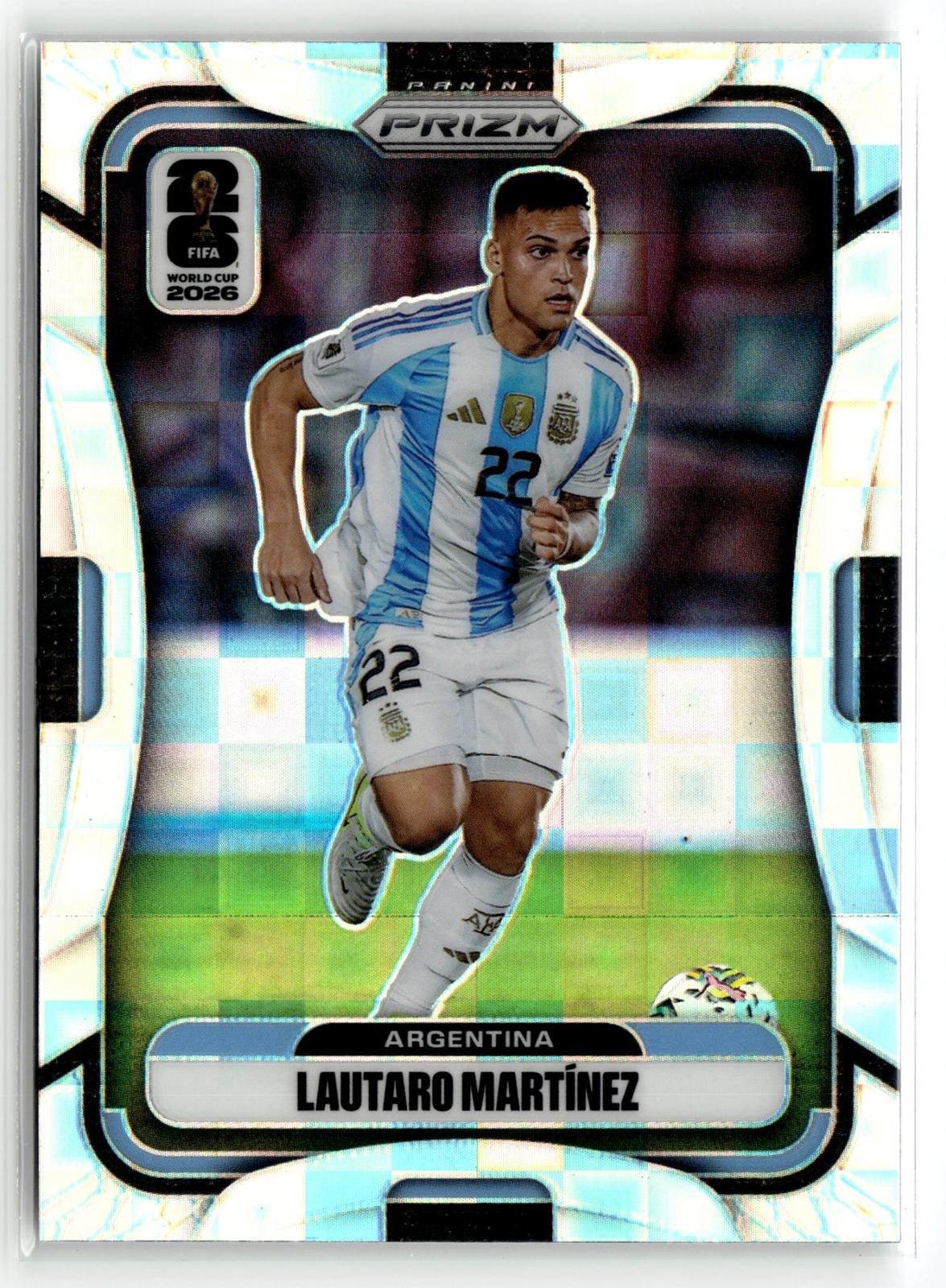 2026 Panini Prizm FIFA World Cup #9 Lautaro Martinez Pandora Prizm