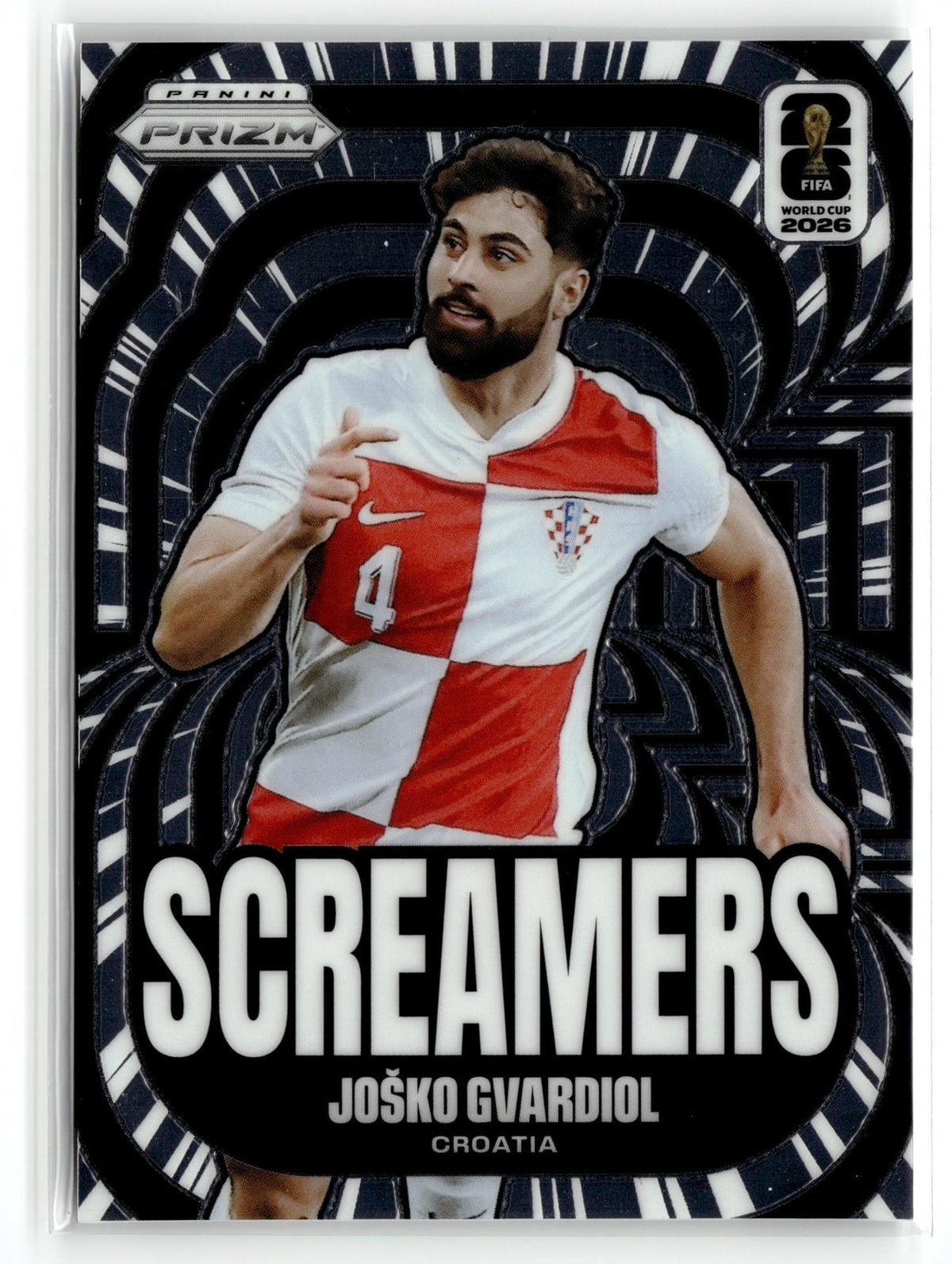 2026 Panini Prizm FIFA World Cup #12 Josko Gvardiol Screamers Silver Prizm