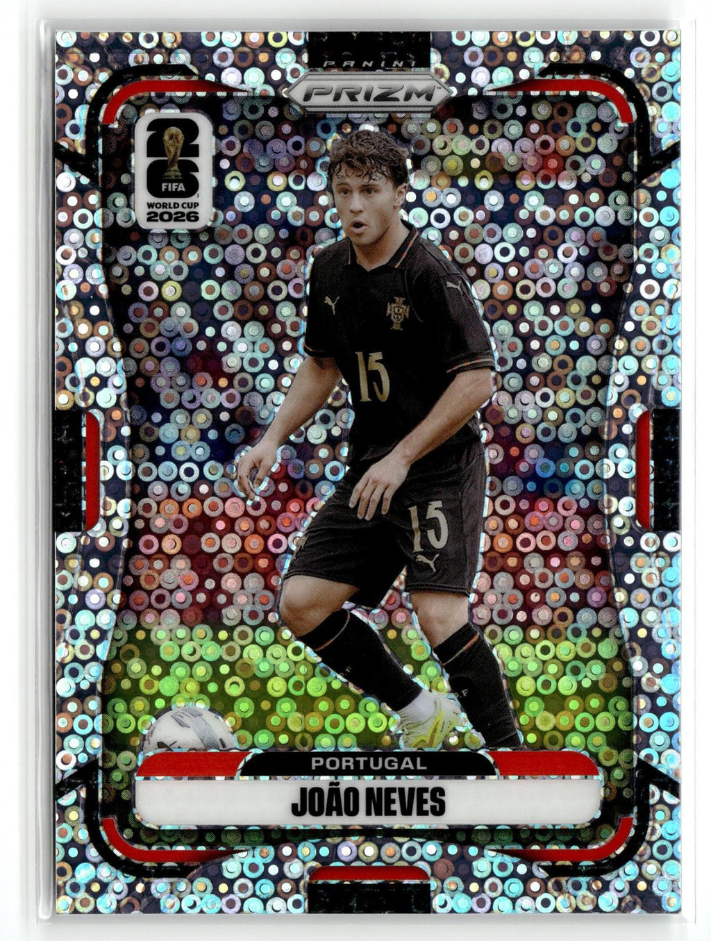 2026 Panini Prizm FIFA World Cup #359 Joao Neves Disco Prizm