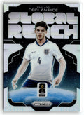 2026 Panini Prizm FIFA World Cup #3 Declan Rice Global Reach Silver Prizm