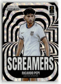 2026 Panini Prizm FIFA World Cup #4 Ricardo Pepi Screamers Wave Prizm