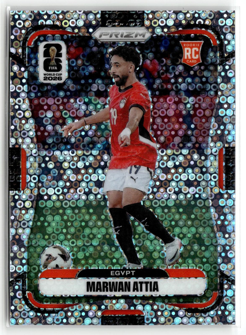 2026 Panini Prizm FIFA World Cup #221 Marwan Attia Disco Prizm