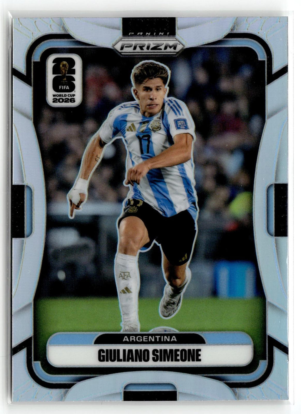 2026 Panini Prizm FIFA World Cup #13 Giuliano Simeone Silver Prizm