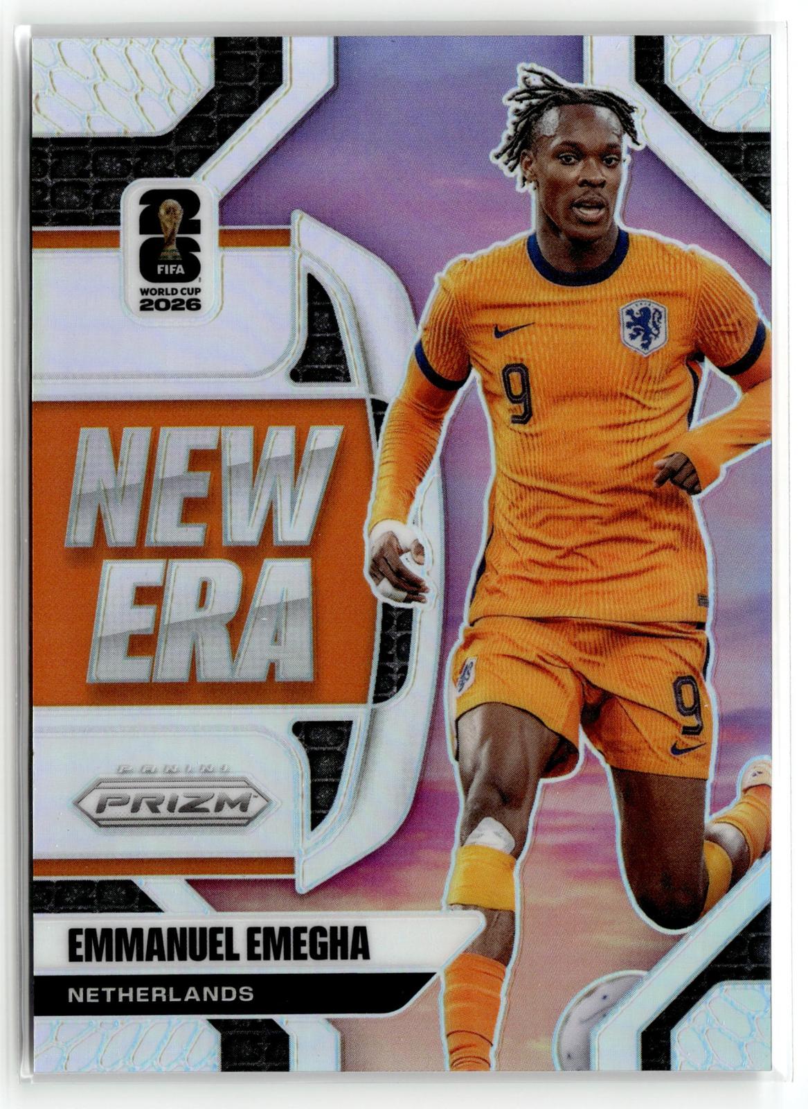 2026 Panini Prizm FIFA World Cup #23 Emmanuel Emegha New Era Silver Prizm