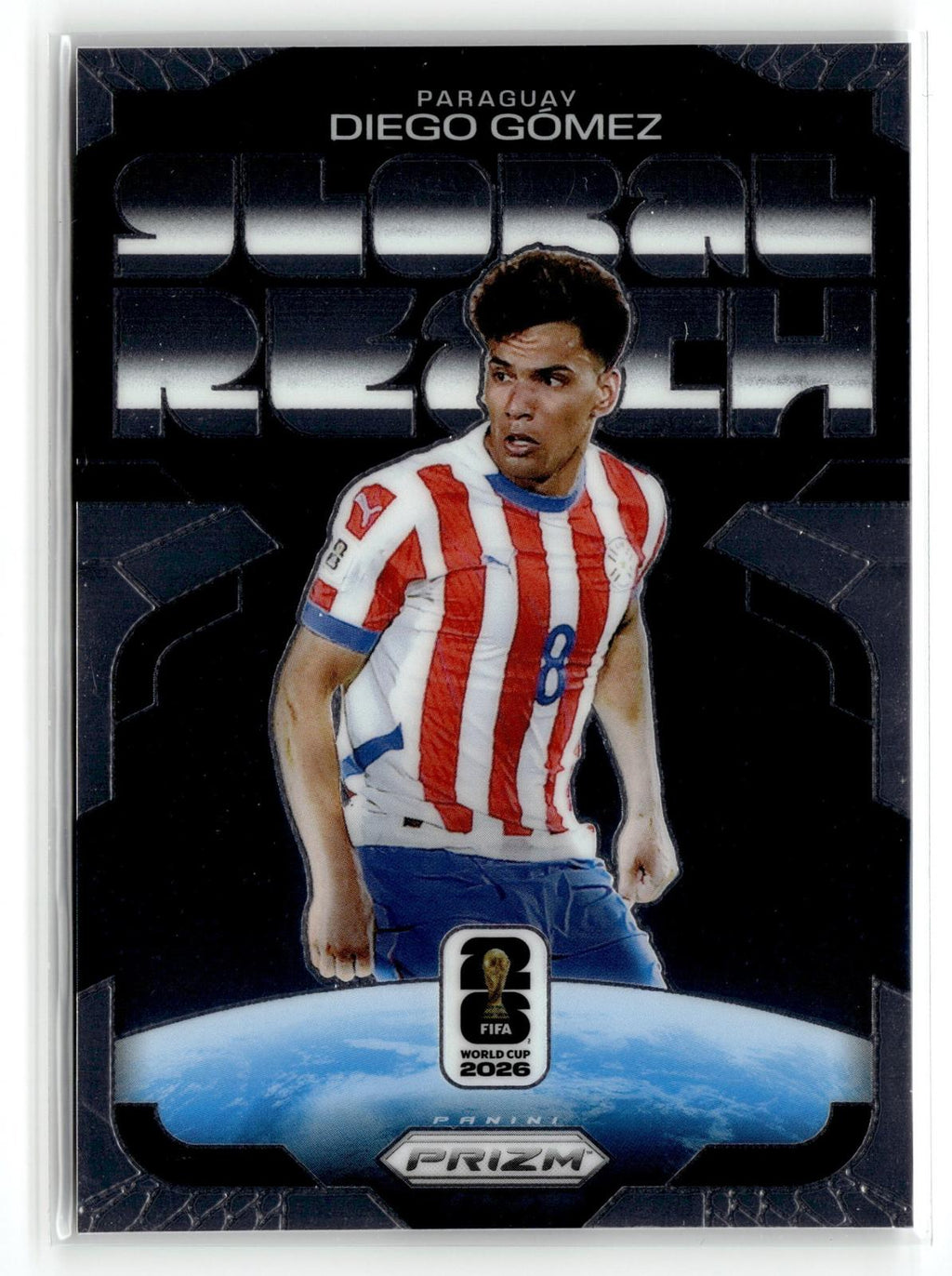 2026 Panini Prizm FIFA World Cup #16 Diego Gomez Global Reach Silver Prizm
