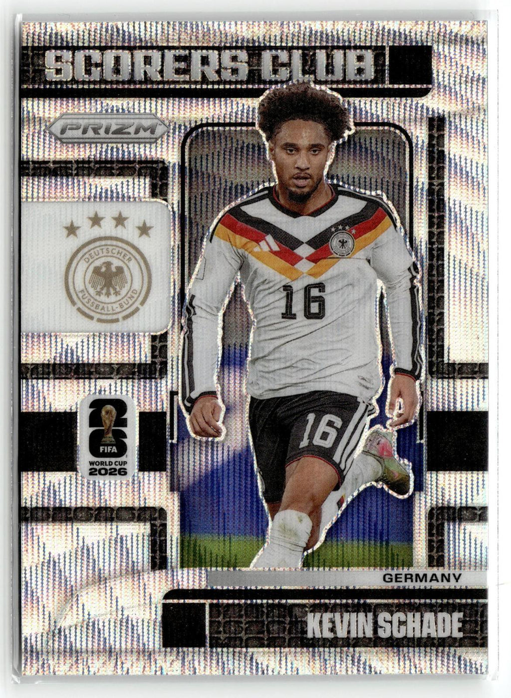 2026 Panini Prizm FIFA World Cup #18 Kevin Schade Scorers Club Wave Prizm