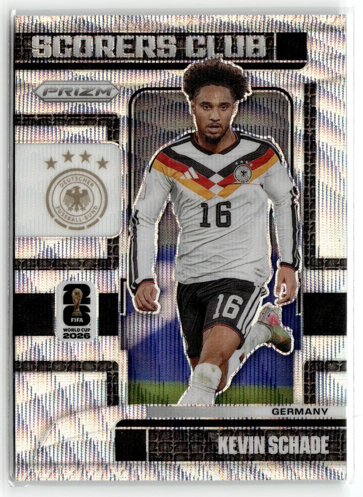 2026 Panini Prizm FIFA World Cup #18 Kevin Schade Scorers Club Wave Prizm