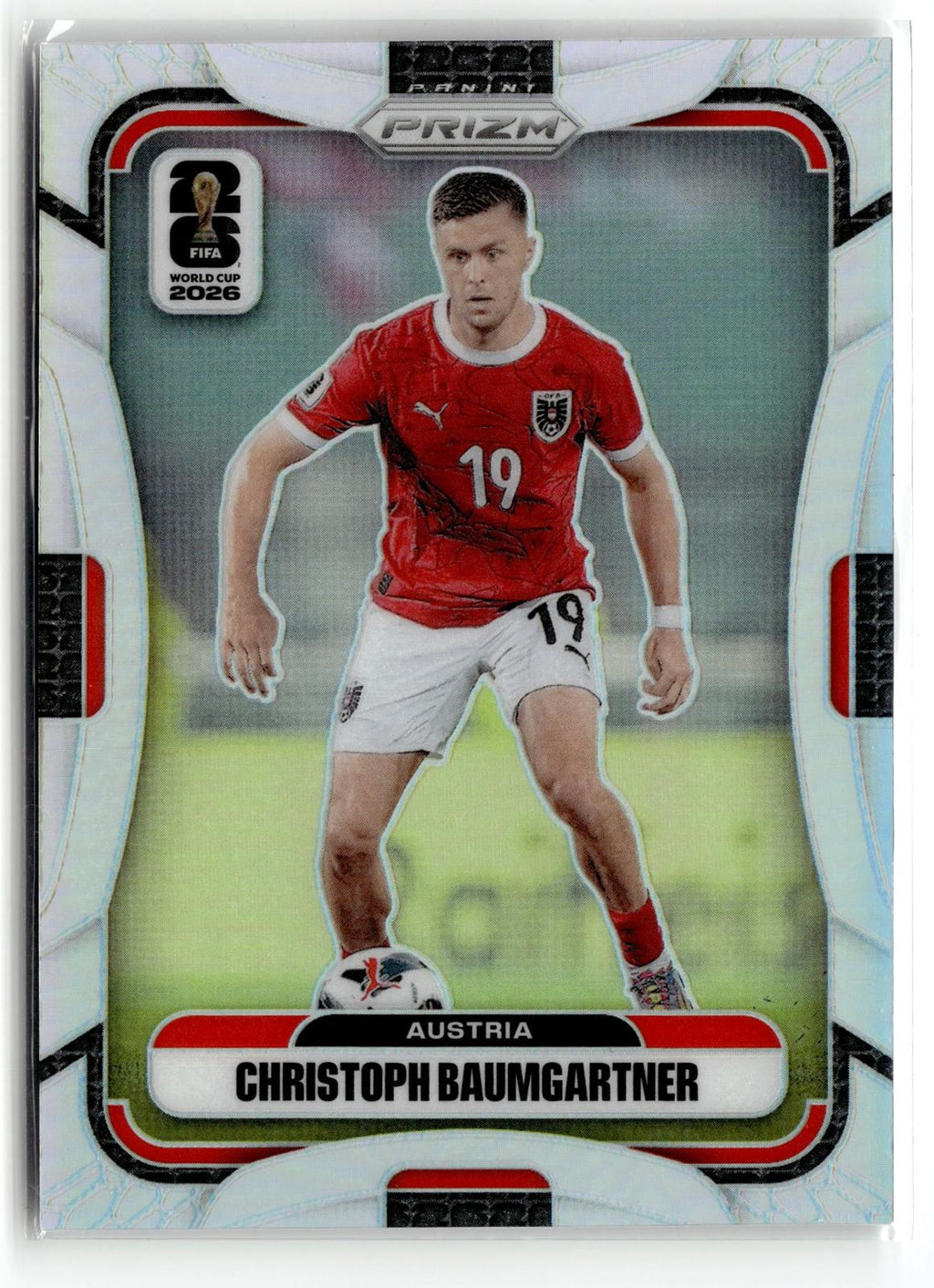 2026 Panini Prizm FIFA World Cup #145 Christoph Baumgartner Silver Prizm