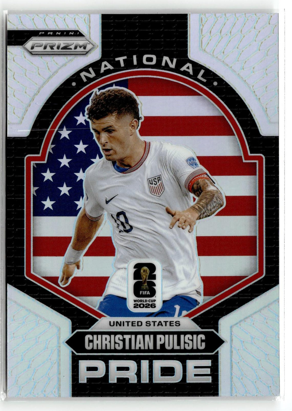 2026 Panini Prizm FIFA World Cup #21 Christian Pulisic National Pride