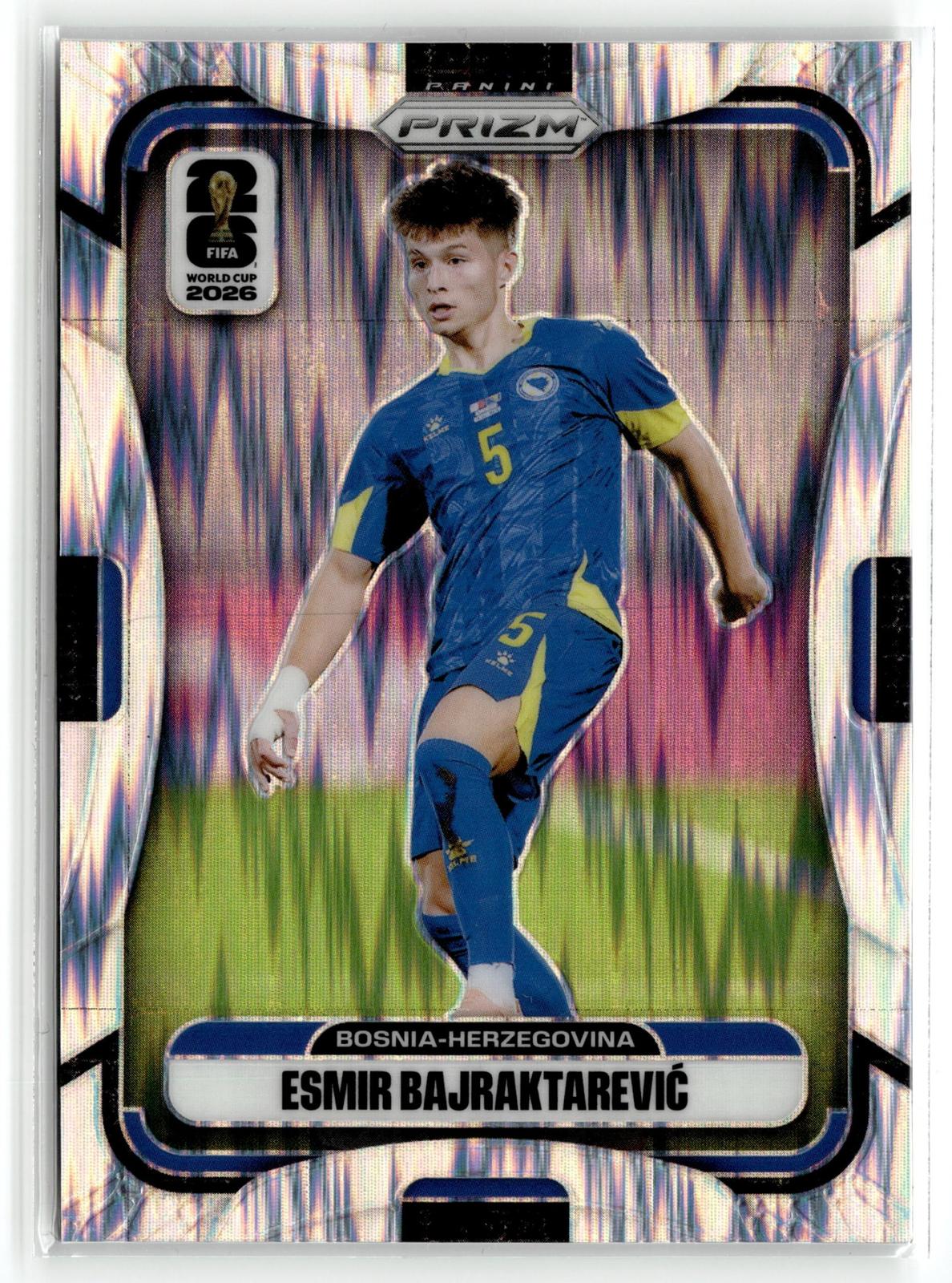 2026 Panini Prizm FIFA World Cup #476 Esmir Bajraktarevic Wave Prizm