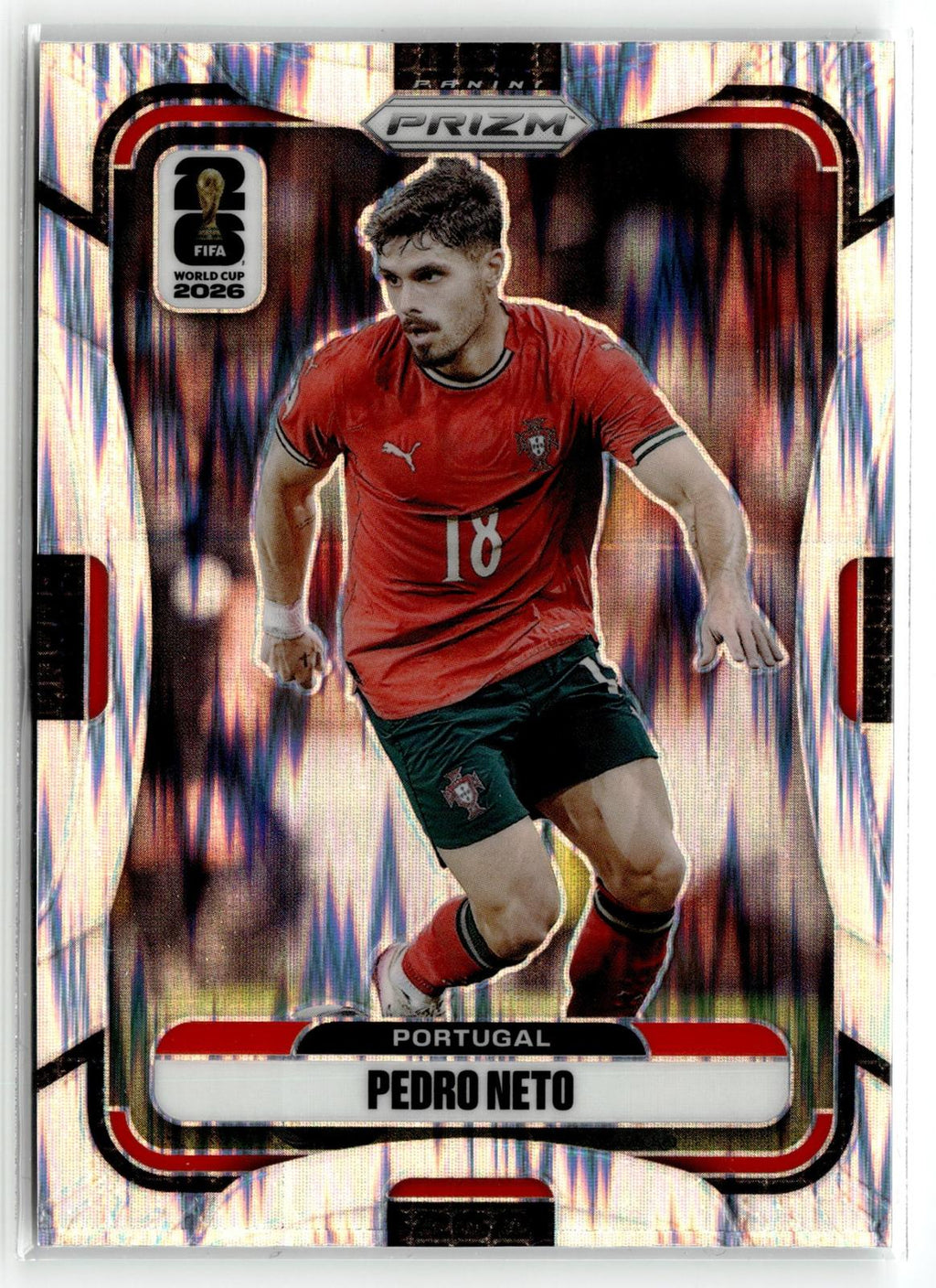 2026 Panini Prizm FIFA World Cup #358 Pedro Neto Wave Prizm