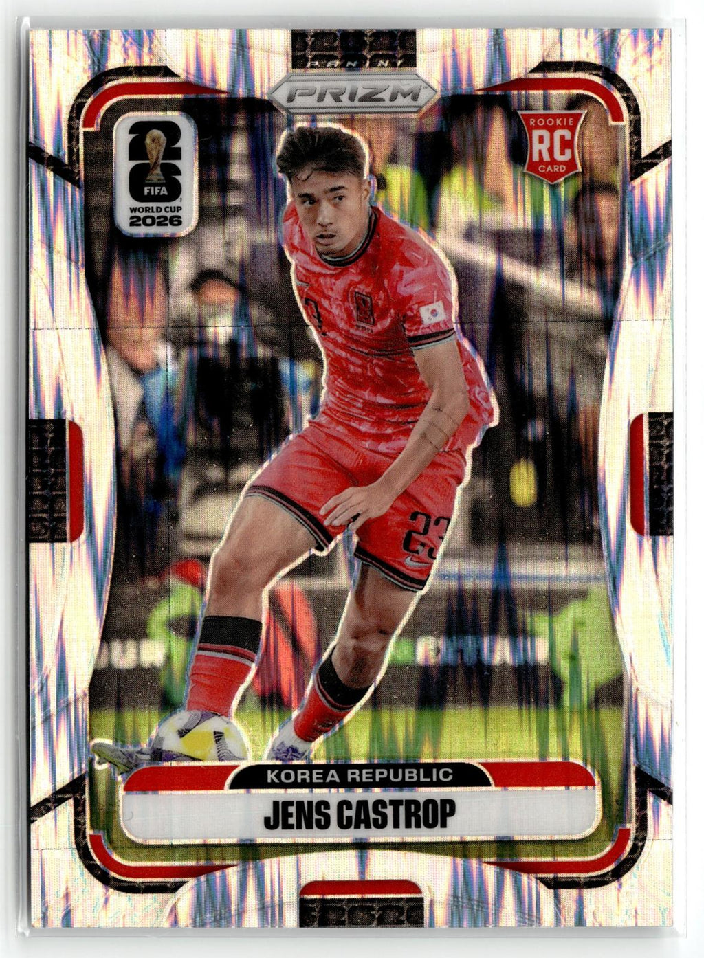 2026 Panini Prizm FIFA World Cup #280 Jens Castrop Wave Prizm