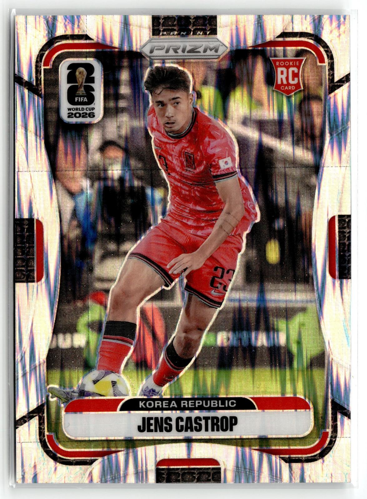 2026 Panini Prizm FIFA World Cup #280 Jens Castrop Wave Prizm