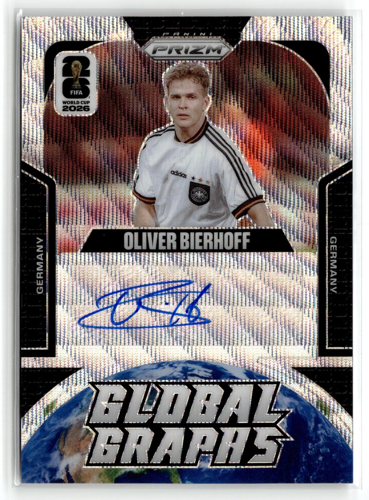 2026 Panini Prizm FIFA World Cup #GG-OB Oliver Bierhoff Global Graphs Wave Prizm