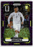2026 Panini Prizm FIFA World Cup #407 Oswin Appollis Purple Disco Prizm #/355