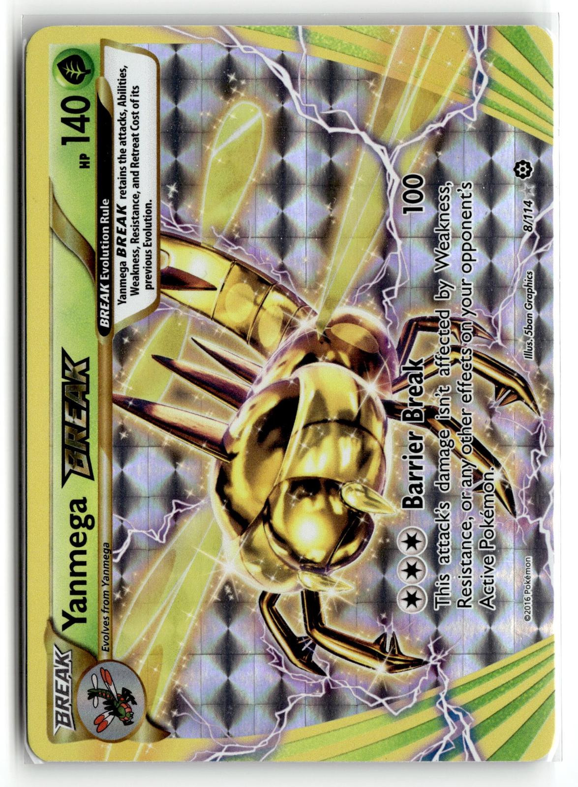 Pokemon tcg XY - Steam Siege #8/114 Yanmega BREAK