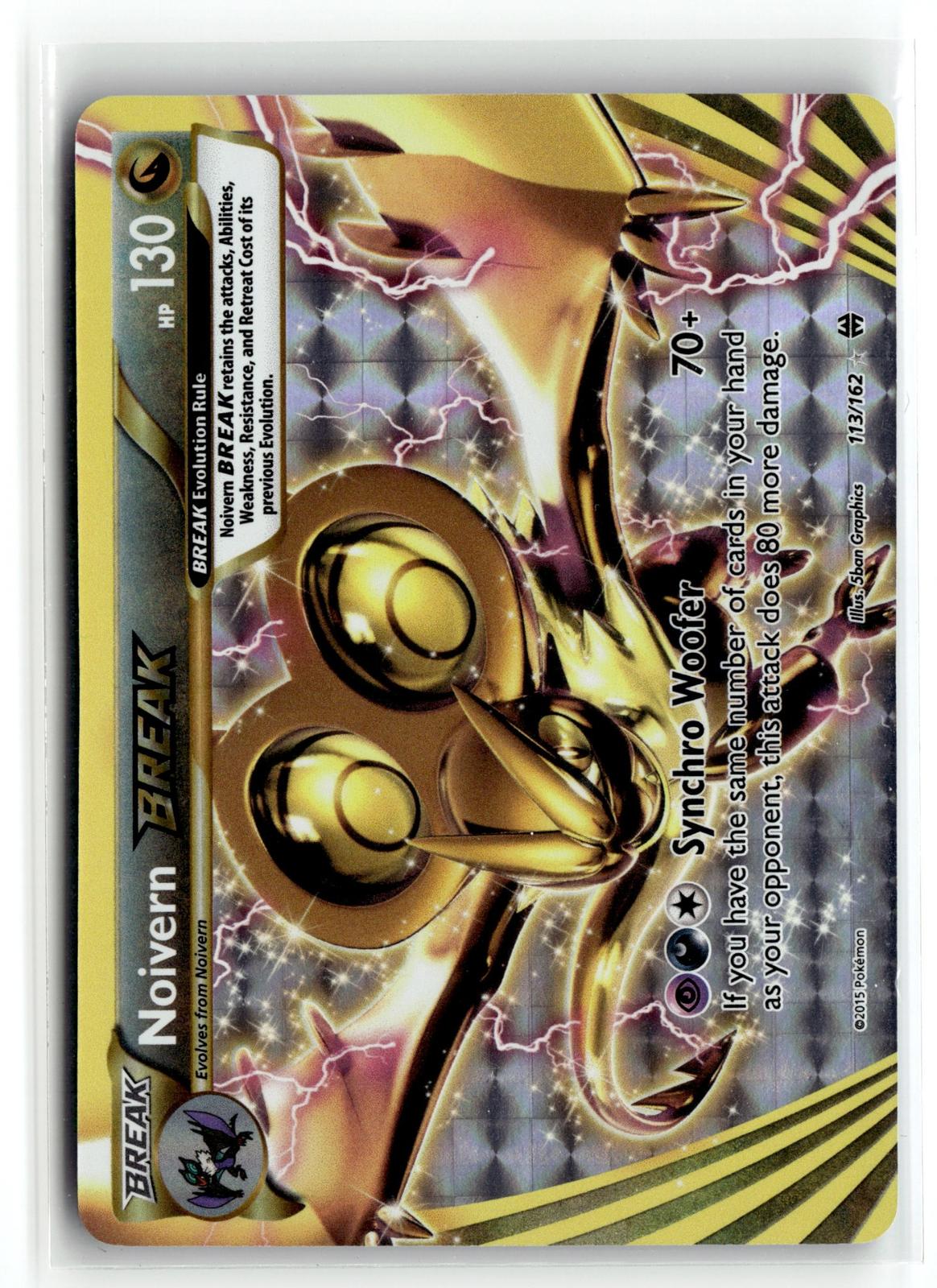 Pokemon tcg XY - BREAKthrough #113/162 Noivern BREAK