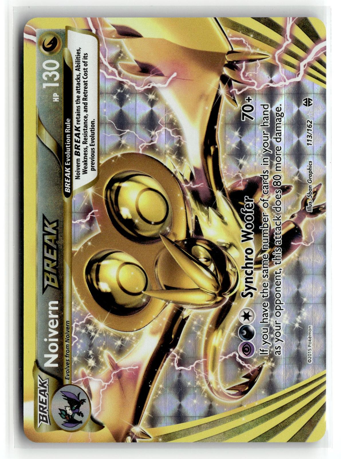 Pokemon tcg XY - BREAKthrough #113/162 Noivern BREAK